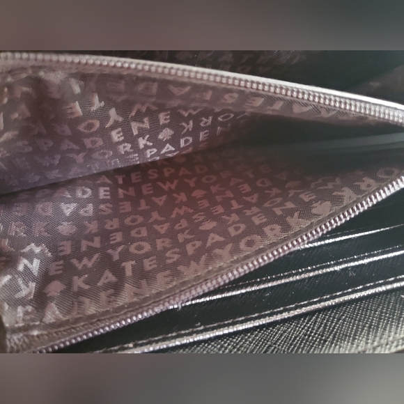 Kate Spade New York Laurel Way Neda Zip Wallet Clutch Hazy Rose - Picture 10 of 12